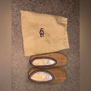 UGG Brown and Cream Slippers